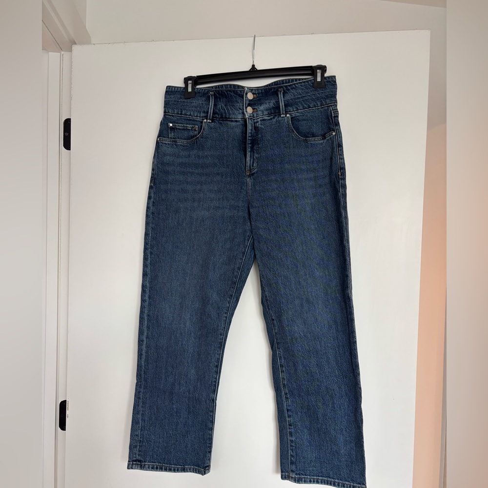 Ann Taylor Women’s Dark Blue Straight Jeans